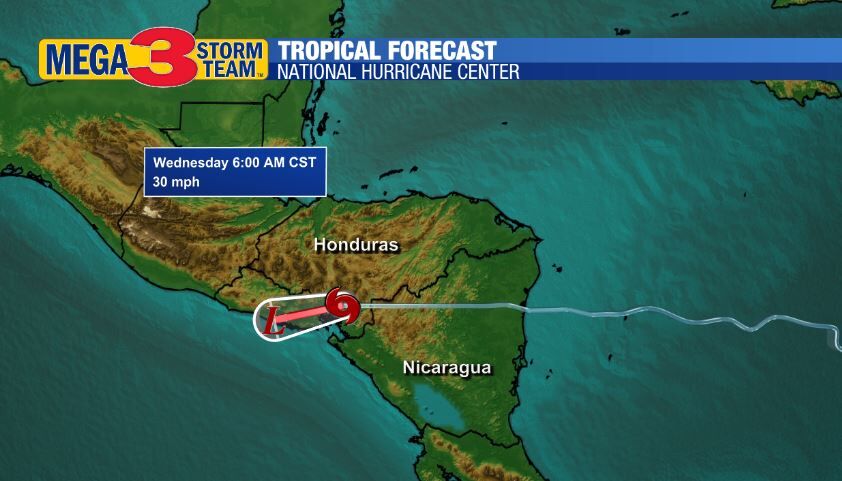 National Hurricane Center Forecast
